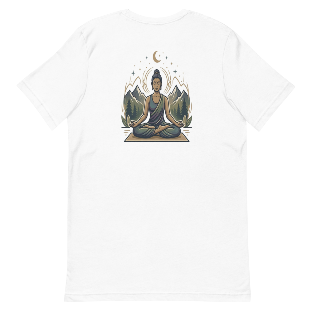 peaceful. Minimalist Tee — Back
